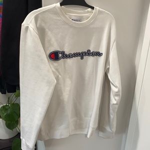 White champion hoodie!